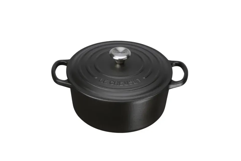 Online Le Creuset round casserole Ø22 cm, Matte Black