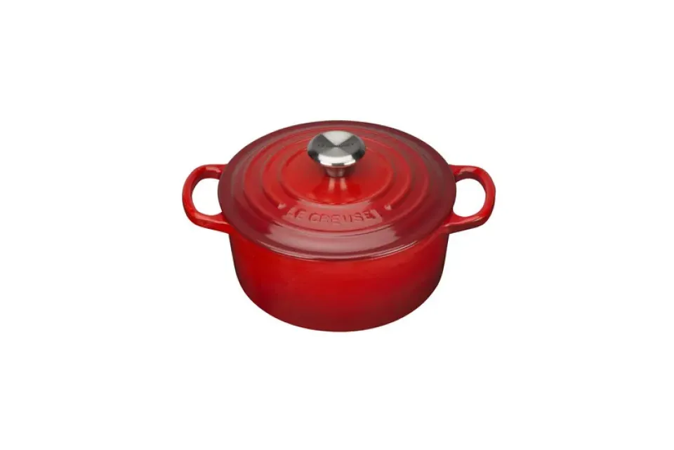 Le Creuset round casserole Ø22 cm, Cerise Red