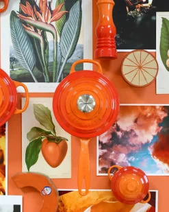Online Le Creuset saucepan 1.5 l, Volcanic Orange