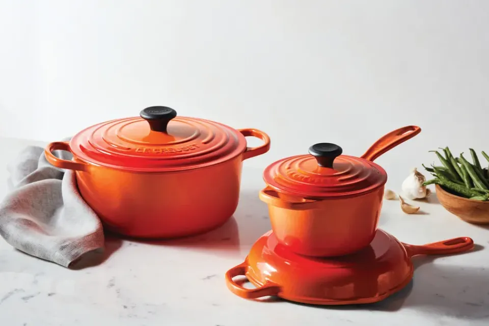 Online Le Creuset saucepan 1.5 l, Volcanic Orange