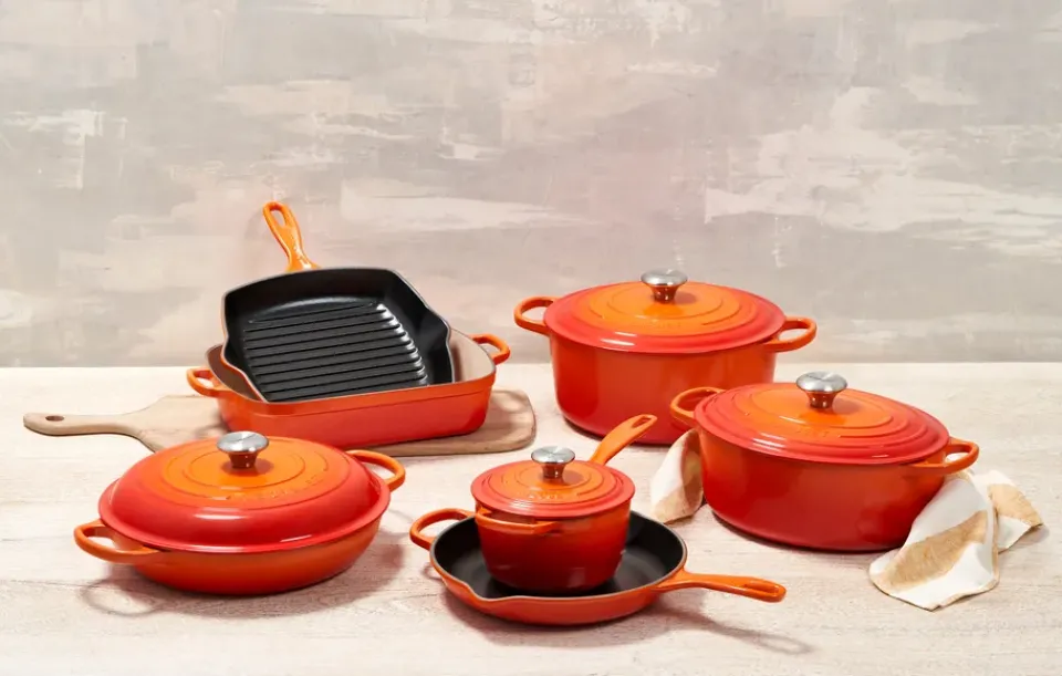 Online Le Creuset saucepan 1.5 l, Volcanic Orange