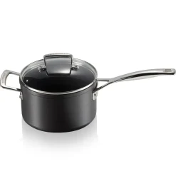 Saucepans^Le Creuset saucepan with glass lid 1.9 l, Black