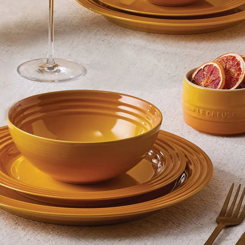 Deep Plates^Le Creuset Signature deep plate 16 cm, Nectar YellowOrange