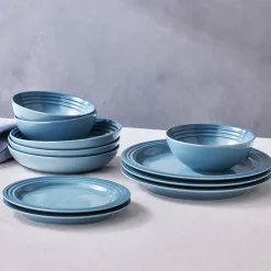 Sale Le Creuset Signature deep plate 16 cm, Chambray Blue