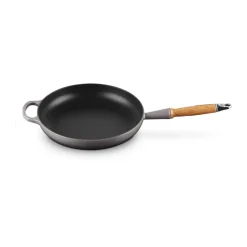 Online Le Creuset Signature frying pan wooden handle 28 cm, Flint BlackGrey