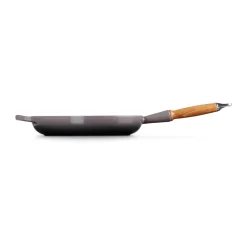 Online Le Creuset Signature frying pan wooden handle 28 cm, Flint BlackGrey