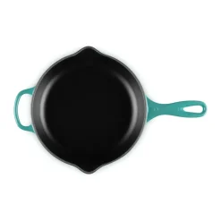 Cast Iron Pans^Le Creuset Signature frying pan Ø23 cm, Bleu Riviera Blue