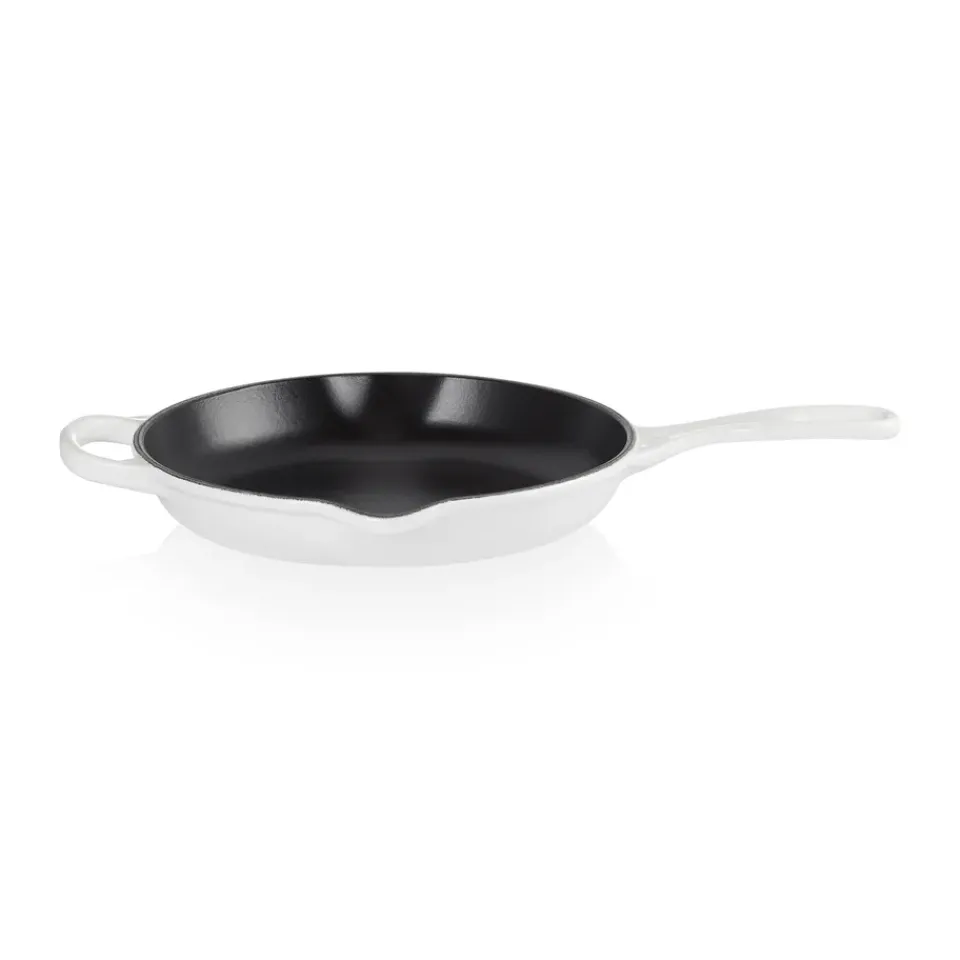 Le Creuset Signature frying pan Ø23 cm, White BlackWhite