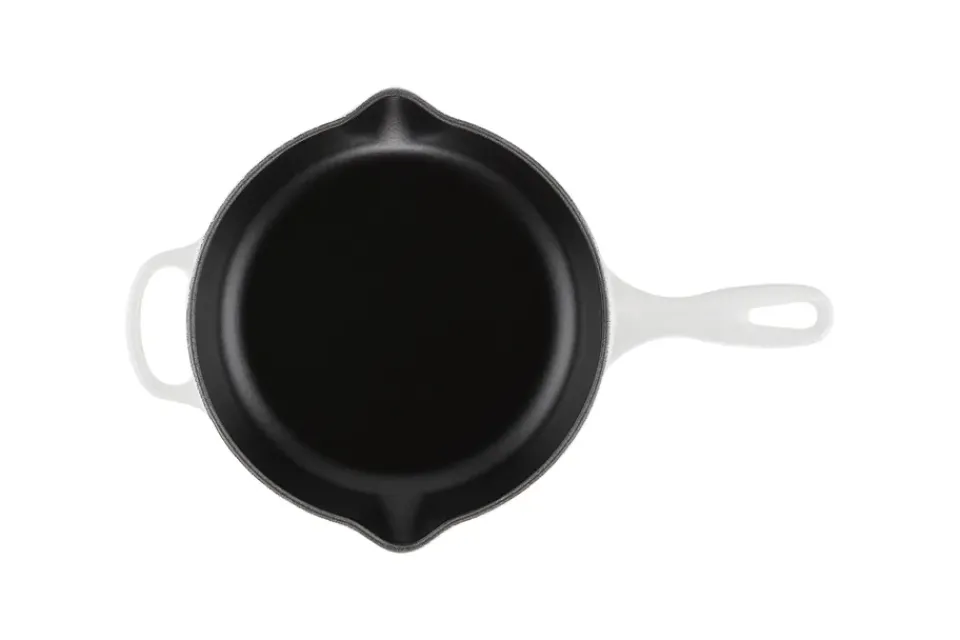 Le Creuset Signature frying pan Ø23 cm, White BlackWhite