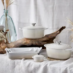 Cast Iron Casserole Pots|Cooking Pots & Casserole Dishes^Le Creuset Signature oval casserole 6.3 l, Meringue Beige