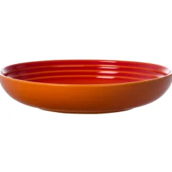 New Le Creuset Signature pasta plate 22 cm, Volcanic Orange