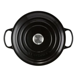 Best Le Creuset Signature round casserole 6.7 l, Black