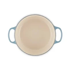 Outlet Le Creuset Signature round casserole 4.2 l, Chambray Blue