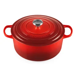 Online Le Creuset Signature round casserole 6.7 l, Cerise Red