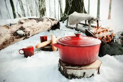 Online Le Creuset Signature round casserole 6.7 l, Cerise Red