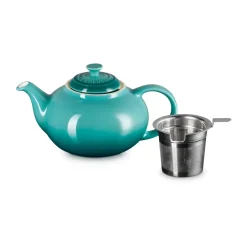 Le Creuset teapot, Bleu Riviera, 1,3 L Blue