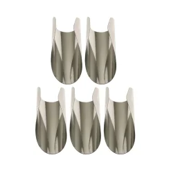 Wine & Barware^Le Creuset WA-125 drip-stop 5 pack, Silver Silver-coloured