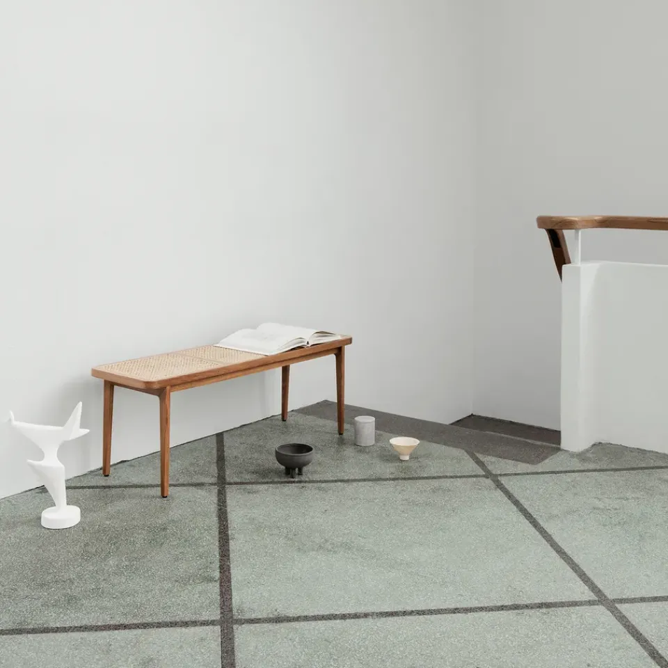 Hot NORR11 Le Roi bench, Oak Brown