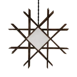 Christmas Stars^Globen Lighting Lea 70 Christmas star, Brown