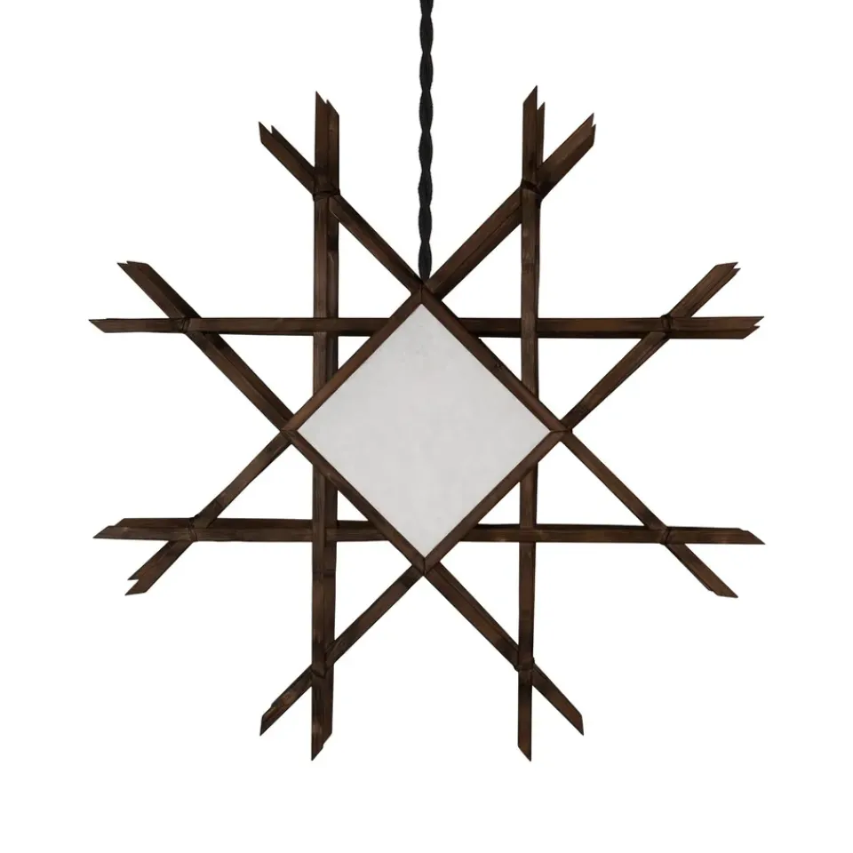 Christmas Stars^Globen Lighting Lea 70 Christmas star, Brown