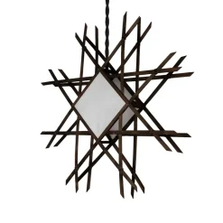 Christmas Stars^Globen Lighting Lea 70 Christmas star, Brown
