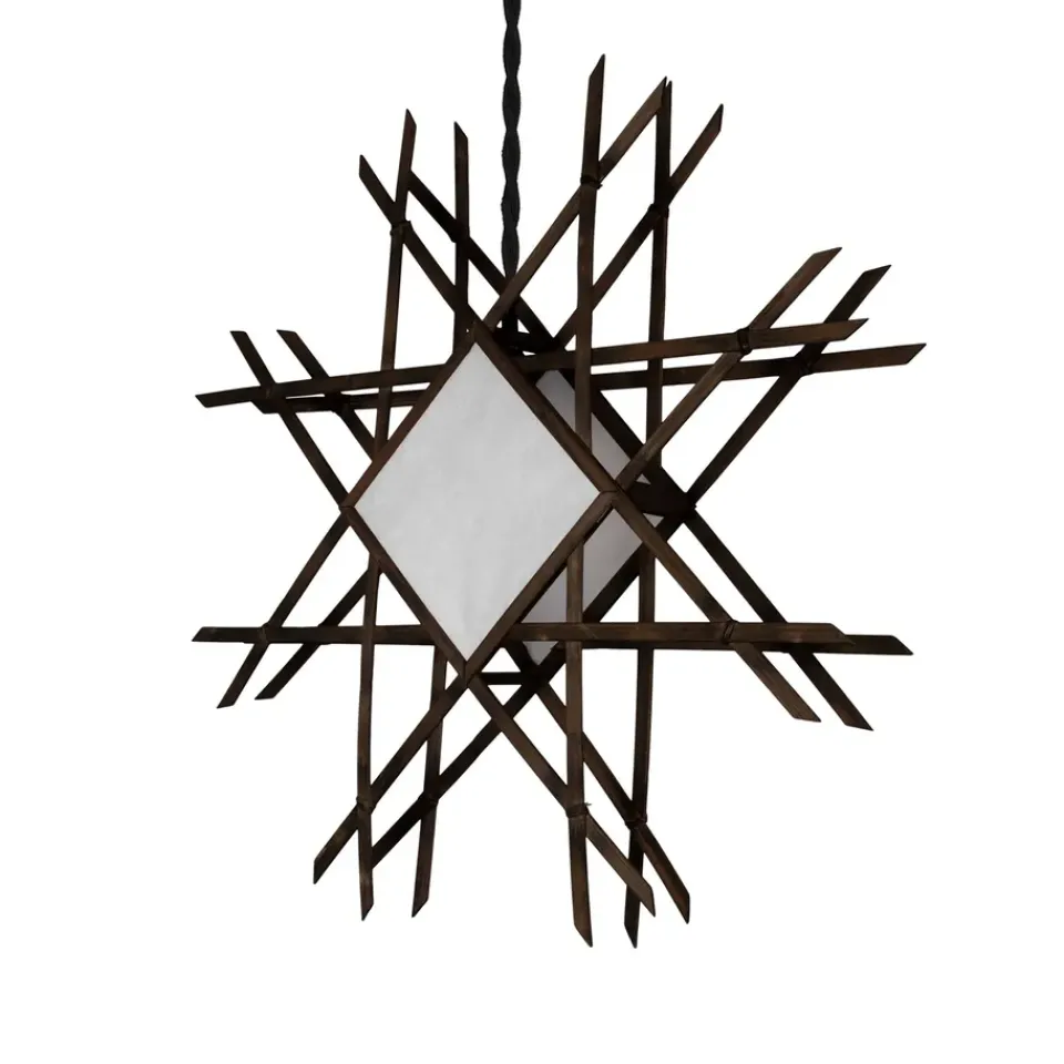 Christmas Stars^Globen Lighting Lea 70 Christmas star, Brown