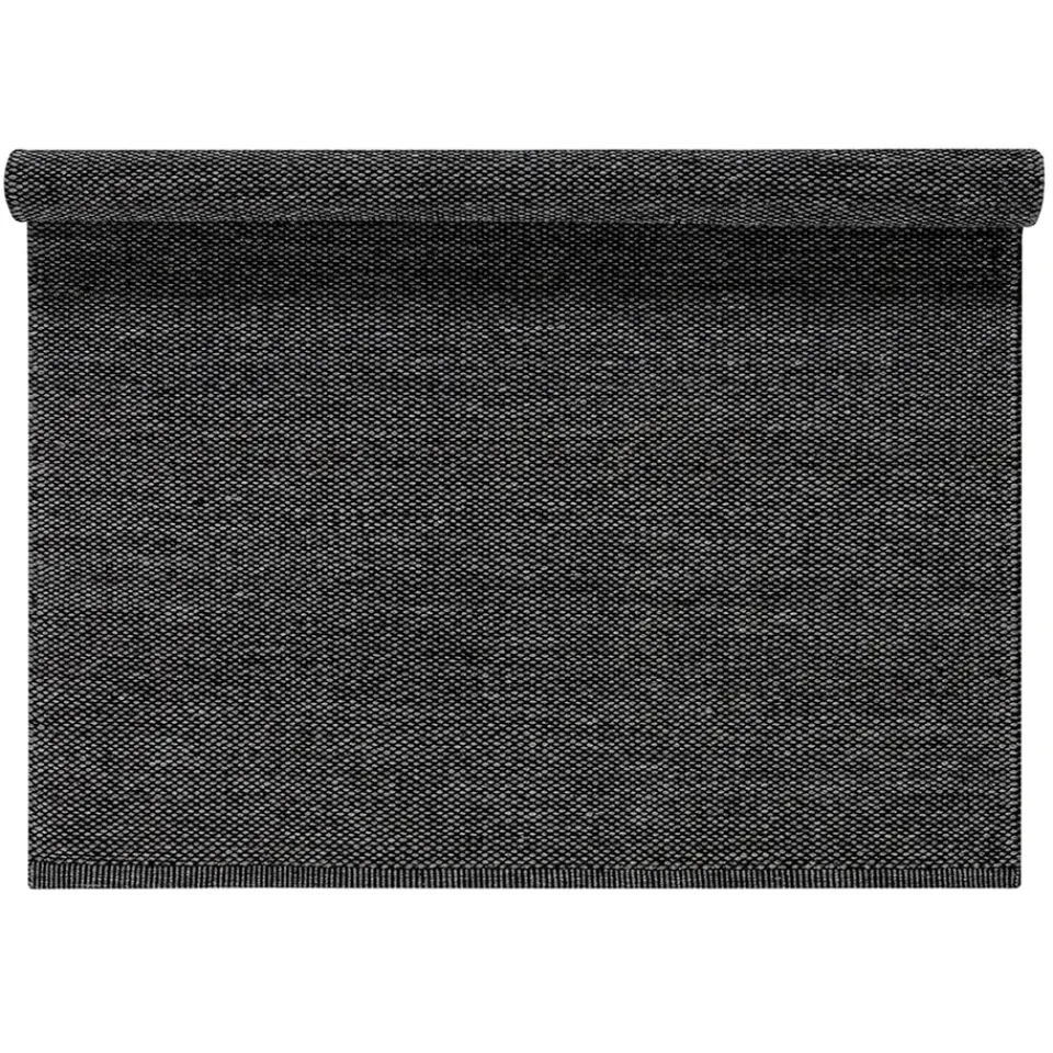 Discount Scandi Living Lea wool carpet , 170x240 cm Black
