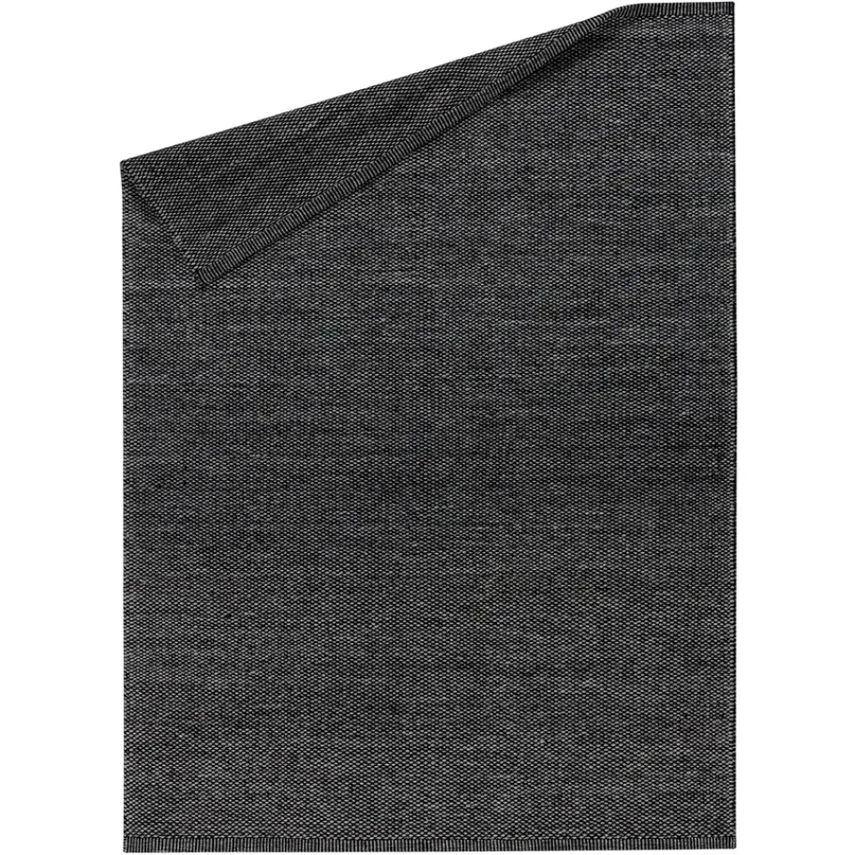 Discount Scandi Living Lea wool carpet , 170x240 cm Black