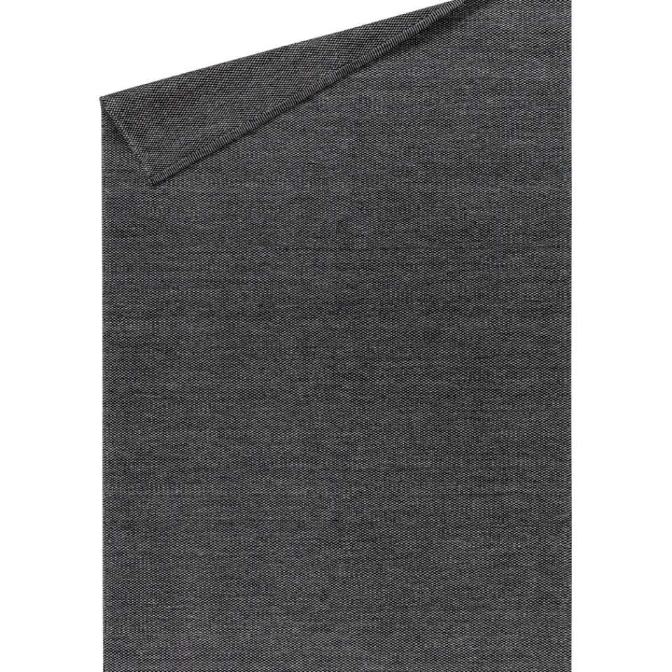 Wool Rugs^Scandi Living Lea wool carpet , 200x300 cm Black