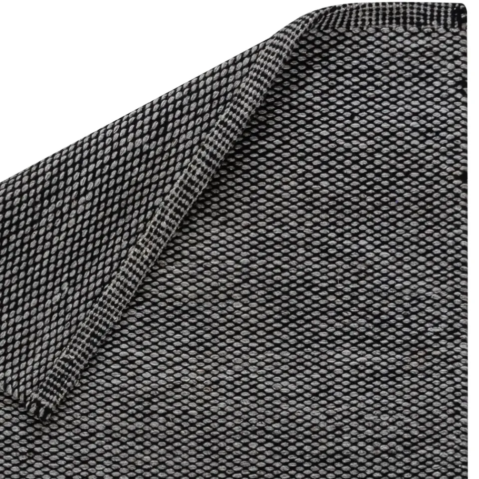 Sale Scandi Living Lea wool carpet , 80x240 cm Black