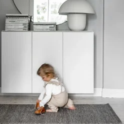 Rug Runners|Wool Rugs^Scandi Living Lea wool carpet nature , 80x240 cm Grey