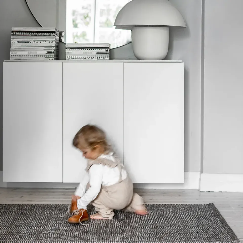 Rug Runners|Wool Rugs^Scandi Living Lea wool carpet nature , 80x240 cm Grey