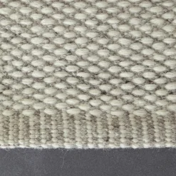 Wool Rugs^Scandi Living Lea wool rug natural white, 200x300 cm Beige