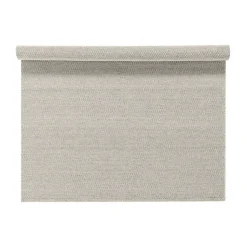 Scandi Living Lea wool rug natural , 300x400 cm White