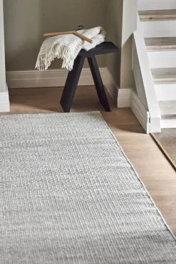 Scandi Living Lea wool rug natural white, 170x240 cm Beige