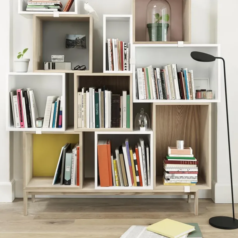 Reading Lamps|Floor Lamps^Muuto Leaf floor lamp, Black