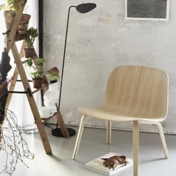 Reading Lamps|Floor Lamps^Muuto Leaf floor lamp, Black