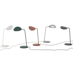 Desk Lamps^Muuto Leaf table lamp white, Dark Green