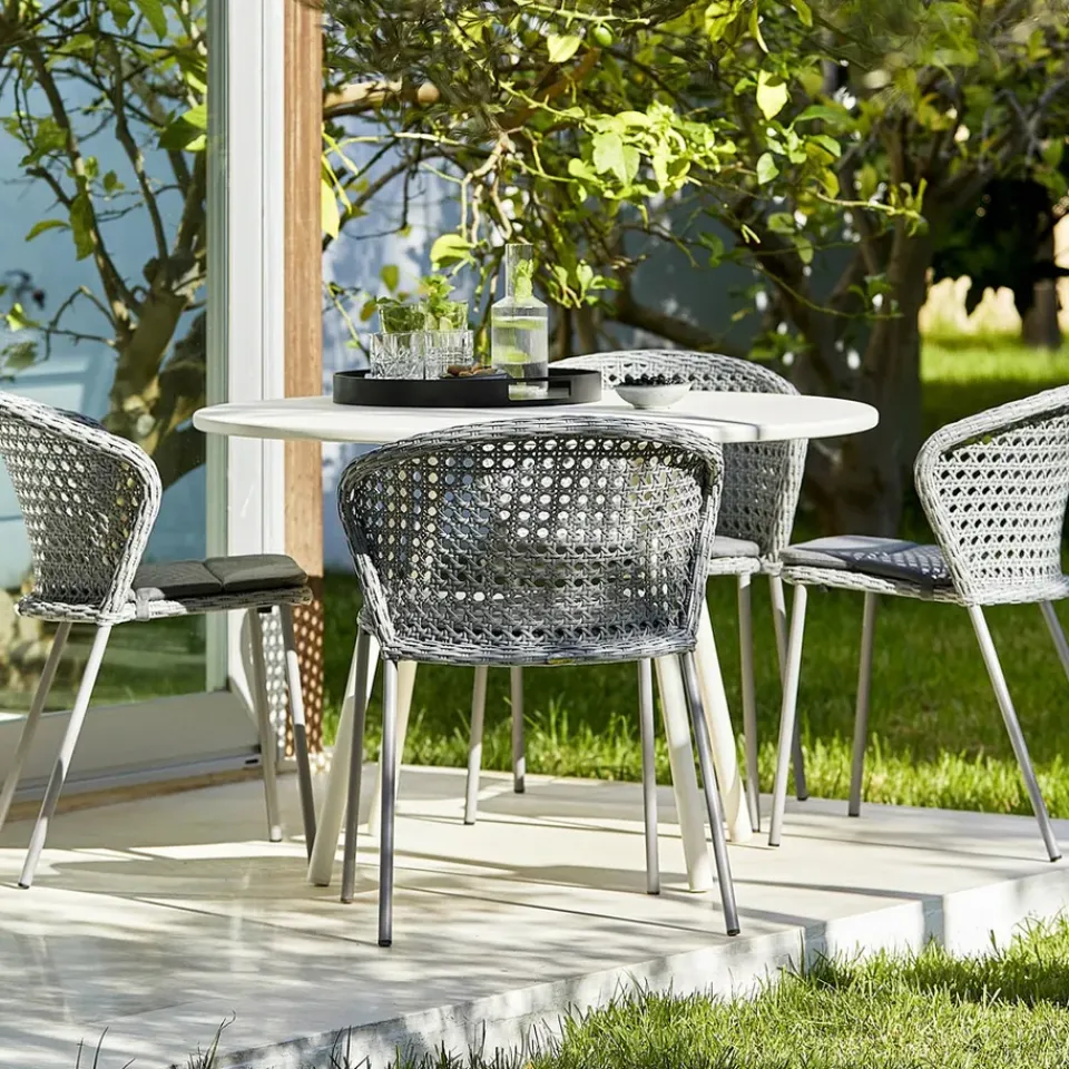 Balcony Furniture^Cane-line Lean chair, , weave Black