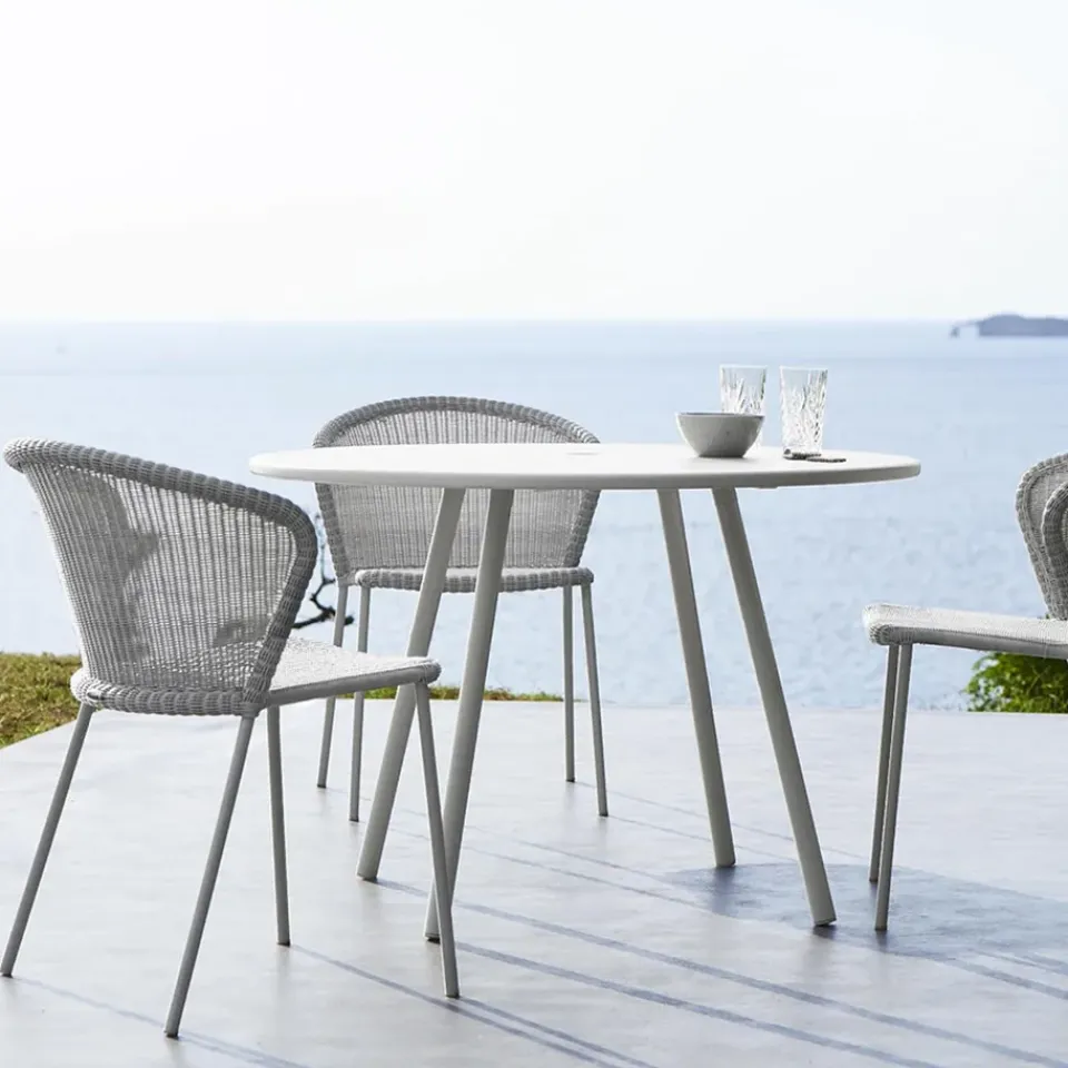 Balcony Furniture^Cane-line Lean chair, , weave Black