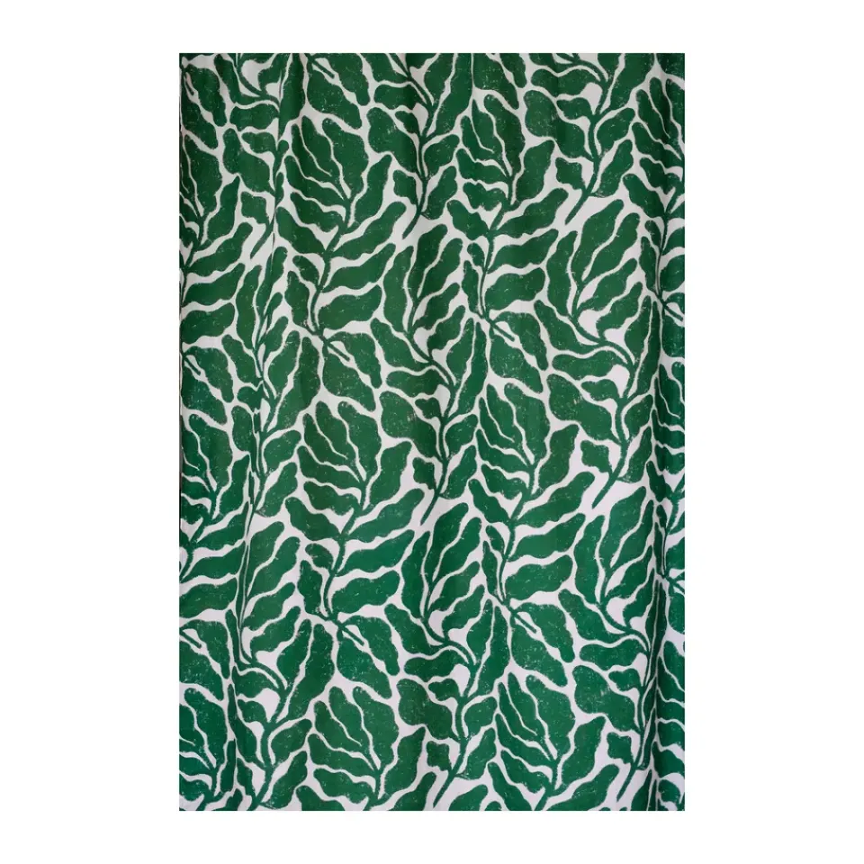 New Fine Little Day Leaves curtain length 147x250 cm, Green