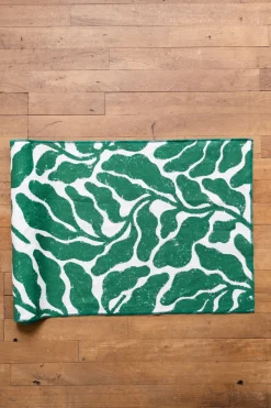 Table Runners^Fine Little Day Leaves runner 45x180 cm, Green GreenWhite