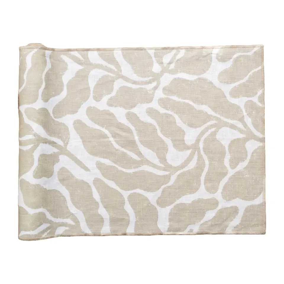 Online Fine Little Day Leaves runner 45x180 cm, Sand Beige