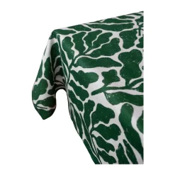 New Fine Little Day Leaves tablecloth 149x250 cm, Green GreenWhite