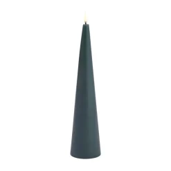 Led-Candles^Uyuni Lighting LED light Cone Ø6,8x30 cm, Green