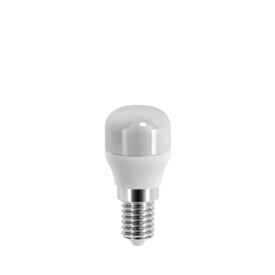Airam LED pear light source E14, Opal,1,8w White