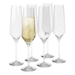 Hot Eva Solo Legio Nova champagne glass 26 cl, 6-pack Transparent