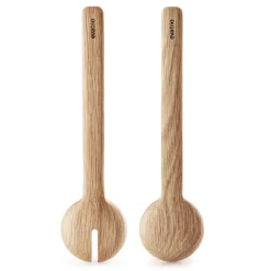 Salad Servers^Eva Solo Legio Nova salad cutlery set, Oak Brown