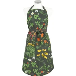 Aprons^Klippan Yllefabrik Leksand apron, green White