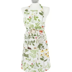 Outlet Klippan Yllefabrik Leksand apron, White